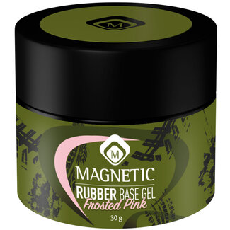 Magnetic Pot Rubber Base Frosted Pink 30 gr.