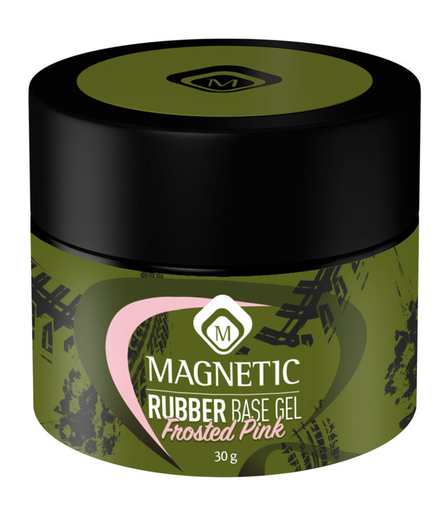Pot Rubber Base Frosted Pink 30 gr.