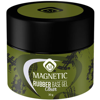 Magnetic Pot Rubber Base Clear 30 gr.