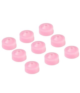 Magnetic Siliconen stofkappen roze 10 st.