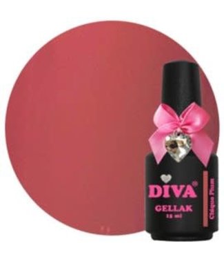 Diva 185 Gellak Chique Plum 15 ml.