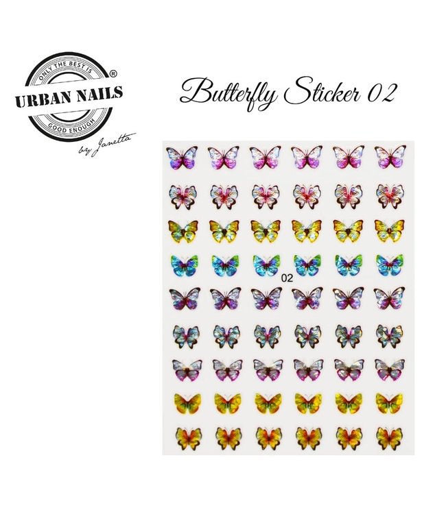 Butterfly Sticker 02