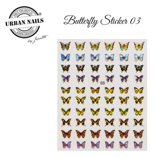 Urban Nails Butterfly Sticker 03