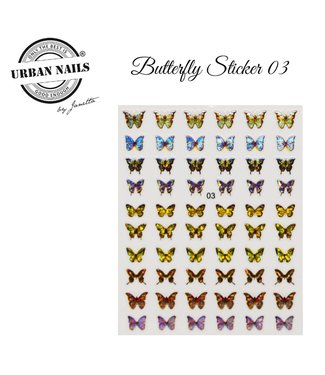 Urban Nails Butterfly Sticker 03