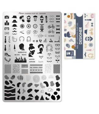 Moyra Stempelplaat 103 Designer