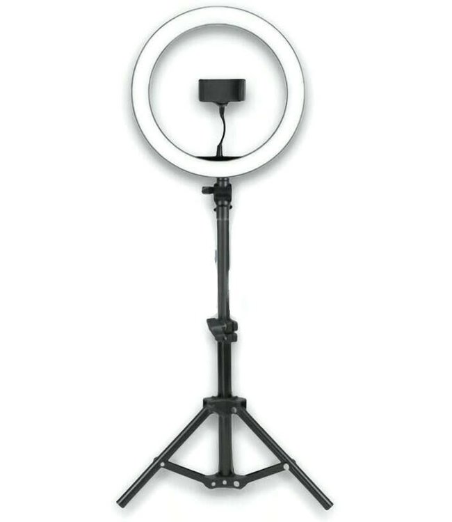 Ringlamp met telefoonhouder