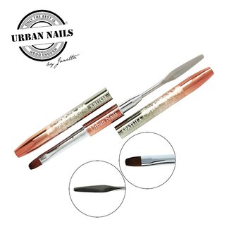 Urban Nails Rosegold  Double Brush