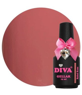 Diva 196 Gellak Rebel Rose 15 ml.