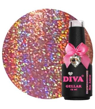 Diva 128 Gellak Holo Mon Amour 15 ml.