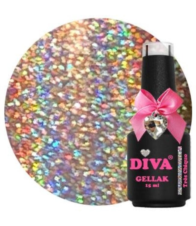 Diva 129 Gellak Holo Très Chique 15 ml.