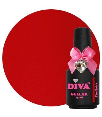 Diva 189 Gellak  Fire Brick 15 ml.