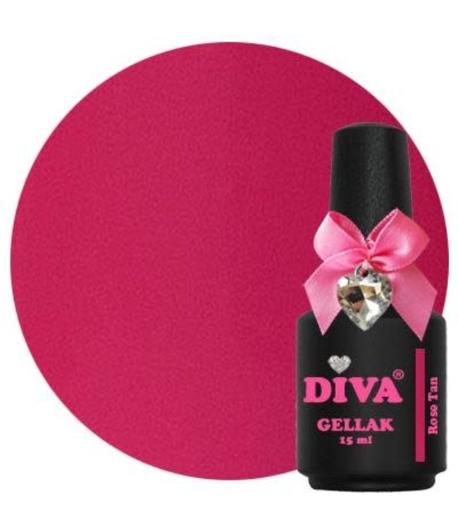 Diva 193 Gellak  Rose Tan 15 ml.