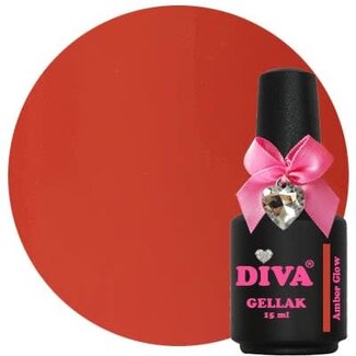 Diva 191 Gellak  Amber Glow 15 ml.