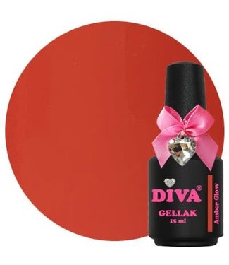 Diva 191 Gellak  Amber Glow 15 ml.