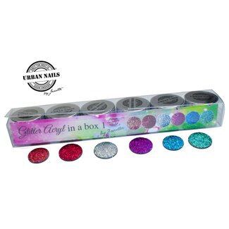 Urban Nails Glitter Acryl In A Box 1