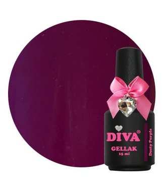 Diva 35 Gellak Dusty Purple 15 ml.