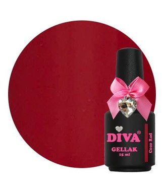 Diva 38 Gellak Coco Red 15 ml.