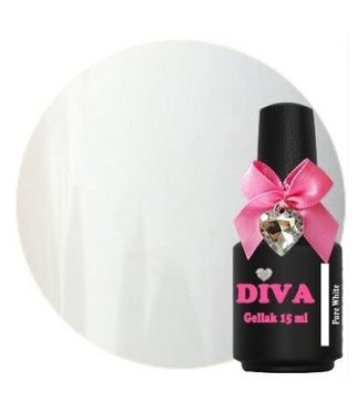 Diva 116 Gellak Pure White 15 ml.