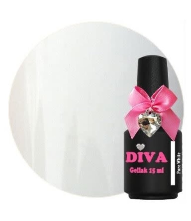 Diva 116 Gellak Pure White 15 ml.