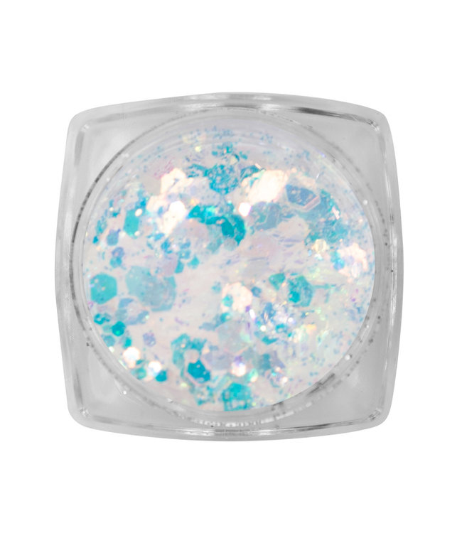 Clear Inlay Green-Blue