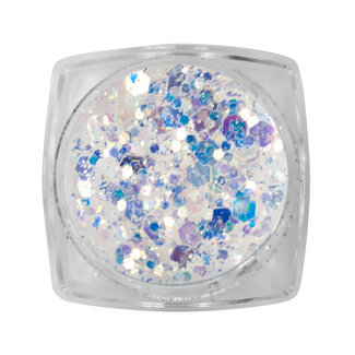 Magnetic Clear Inlay Silver-White