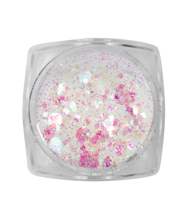 Clear Inlay Pink-Green