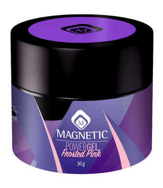 Magnetic PowerGel Frosted Pink pot 30 gr.