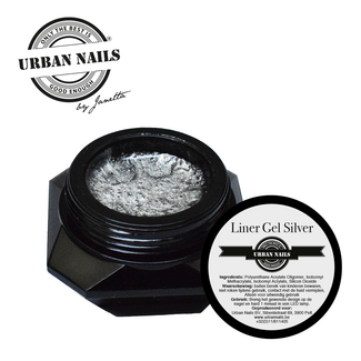 Urban Nails Liner Gel Zilver