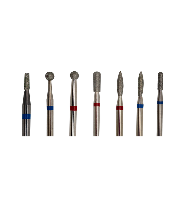 Set Precision Bits voor Combi Manicure 7 stuks
