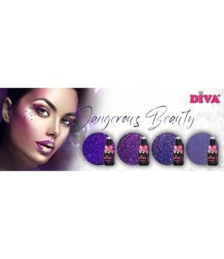 Diva Set Gellak Dangerous Beauty 4 st. 15 ml.