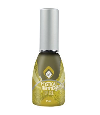 Magnetic Mystical Shimmer Gold Top Gel 15 ml.