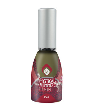 Magnetic Mystical Shimmer Red Top Gel 15 ml.