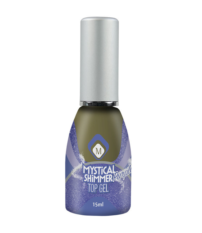 Magnetic Mystical Shimmer Purple Top Gel 15 ml.