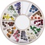 Strass Wheel Holographic 120 st.