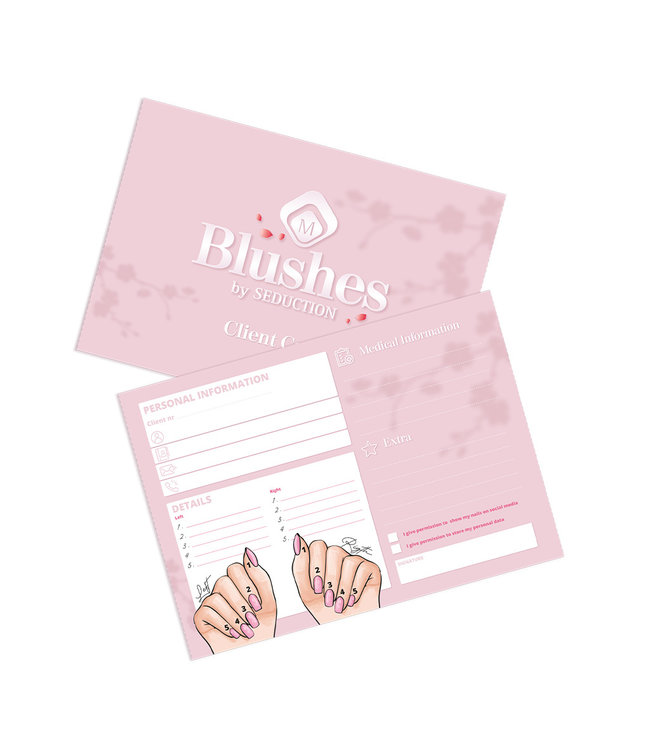 Blush klantenkaarten 50 stuks