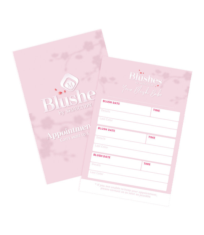 Blush Afsprakenkaartjes 50 st.