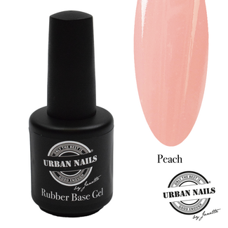 Urban Nails Rubber Base Gel Peach 15 ml.