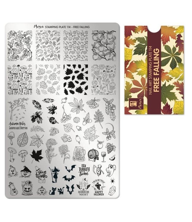 Stempelplaat 114 Free Falling