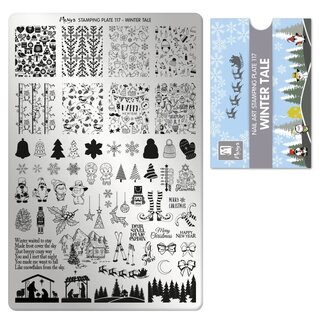Moyra Stempelplaat 117 Wintertale