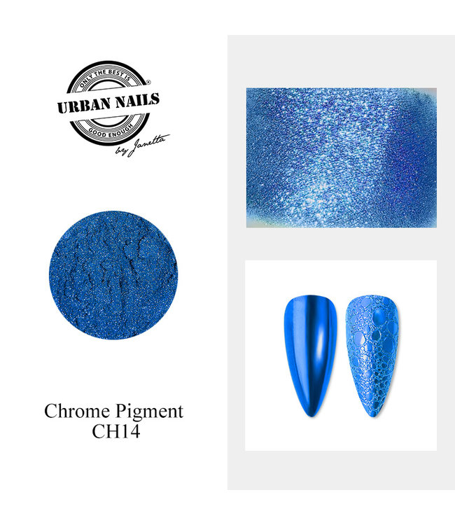 Chrome Pigment 14 Aqua Blue