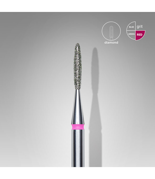 Diamond Bit Flame fijn 1,4 x 8 mm