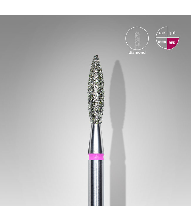 Diamond Bit Flame fijn 2,3 x 10 mm