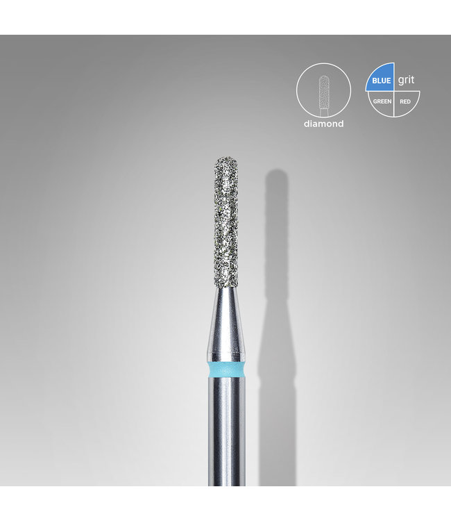 Diamond Bit Rounded Cylinder medium 1,4 x 8 mm