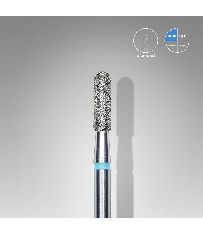 Diamond Bit Rounded Cylinder fijn 2,3 x 8 mm