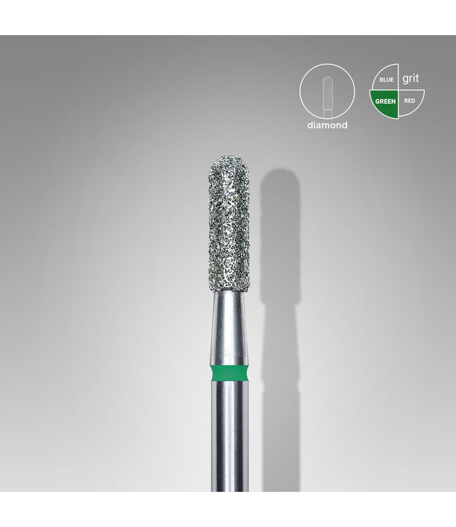 Diamond Bit Rounded Cylinder grof 2,3 x 8 mm