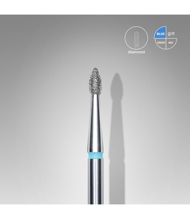 Diamond Bit Pointed Bud medium 1,8 x 4 mm