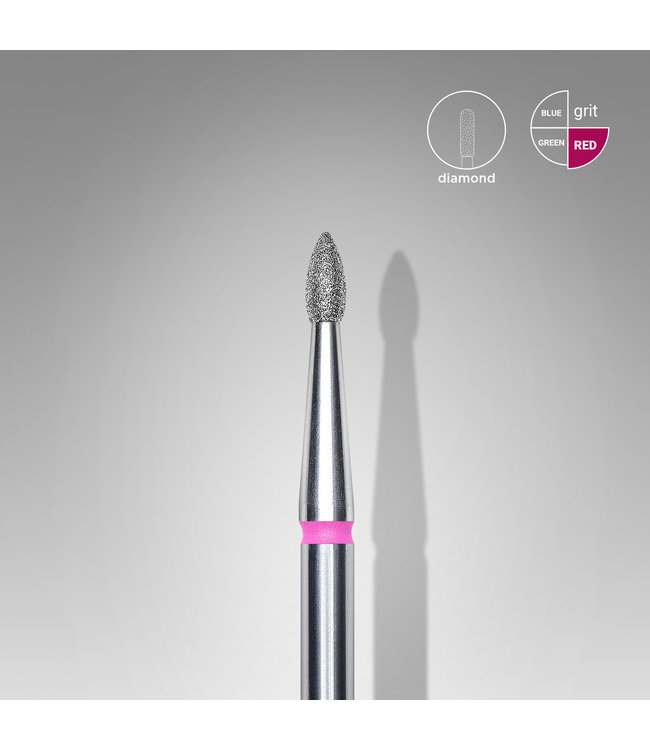 Diamond Bit Pointed Bud fijn 1,8 x 4 mm