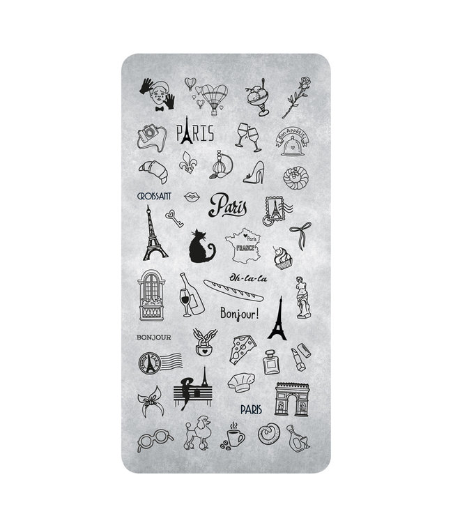 Stempelplaat 52 Paris