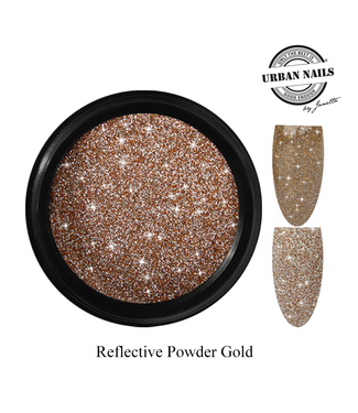 Urban Nails Reflective Powder Gold