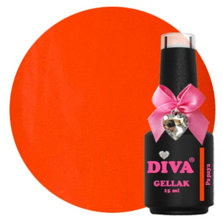 Diva 253 Gellak Papaya 15 ml.